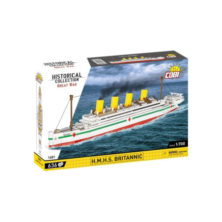 Cobi 1681 H.M.H.S. Britannic, 1:700, 636 k
