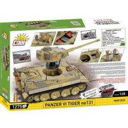 Cobi 2588 II WW Panzer VI Tiger no 131, 1:28, 1278 k