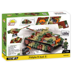 Cobi 2592 II WW PzKpfw IV Ausf. G, 1:28, 1107 k, 1 f