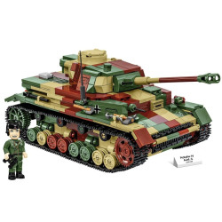 Cobi 2592 II WW PzKpfw IV Ausf. G, 1:28, 1107 k, 1 f