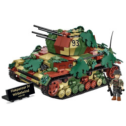 Cobi 2593 II WW Flakpanzer IV Wirbelwind, 1:28, 1195 k, 1 f, EXECUTIVE