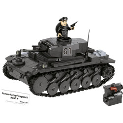 Cobi 2597 II WW Panzerkampfwagen II Ausf. F, 1:28, 813 k, 1 f
