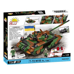 Cobi 2624 Armed Forces T-72 M1R (PL/UA), 1:35, 724 k, 2 f