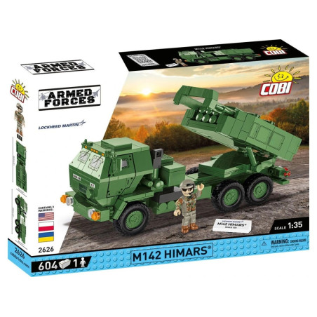 Cobi 2626 Armed Forces M142 Himars, 1:35, 604 k, 1 f