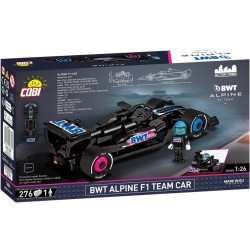 Cobi 1684 BWT Alpine F1 team car, 1:26, 276 k, 1 f