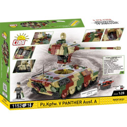 Cobi 2654 II WW Pz.Kpfw. V PANTHER Ausf. A, 1:28, 1152 k, 1 f