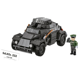 Cobi 2657 II WW Sd.Kfz. 222, 1:28, 502 k, 1 f