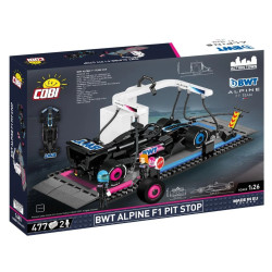 Cobi 1685 BWT Alpine F1 Pit Stop, 1:26, 477 k, 2 f