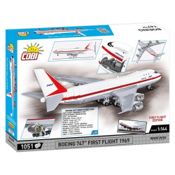 Cobi 26609 Boeing 747 First Flight 1969, 1:144, 1051 k