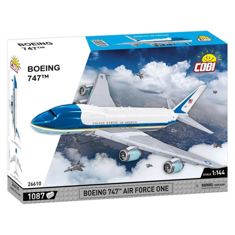 Cobi 26610 Boeing 747 Air Force One, 1:144, 1087 k