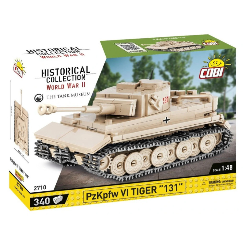 Cobi 2710 II WW PzKpfw VI Tiger 131, 1:48, 340 k
