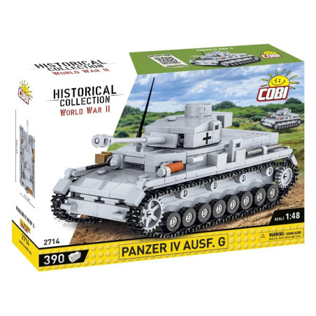 Cobi 2714 II WW Panzer IV Ausf G, 1:48, 390 k