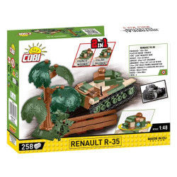 Cobi 2719 II WW Renault R-35, PLFR 2 v 1, 1:48, 258 k
