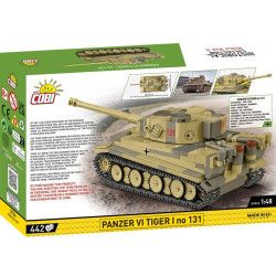 Cobi 2734 II WW Panzer VI Tiger I no 131, 1:48, 442 k