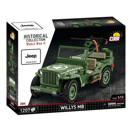 Cobi 2805 Willys MB 1:12, 1207 k