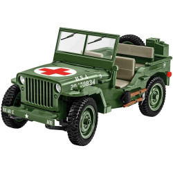 Cobi 2806 Willys MB sanitka 1:12, 1131 k