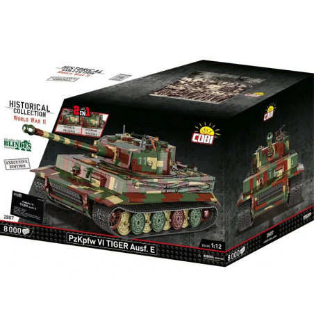 Cobi 2807 PzKpfw VI TIGER Ausf. E, 1:12, 8000 k, EXECUTIVE EDITION