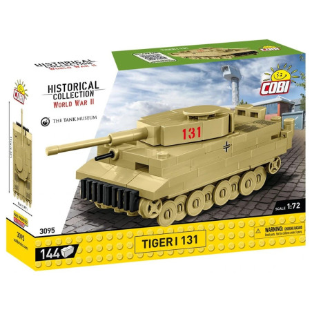 Cobi 3095 II WW Tiger I číslo 131, 1:72, 144 k