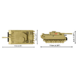 Cobi 3095 II WW Tiger I číslo 131, 1:72, 144 k