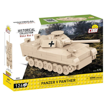 Cobi 3099 II WW Panzer V Panther, 1:72, 126 k
