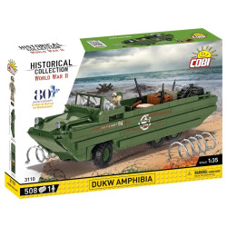 Cobi 3110 II WW DUKW Amphibia D-DAY, 1:35, 508 k, 1 f