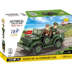 Cobi 3111 II WW Dodge WC-56, D-DAY, 1:35, 208 k, 2 f