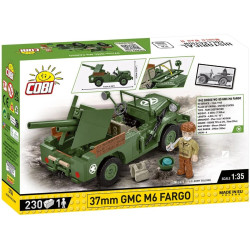 Cobi 3116 II WW 37 mm GMC M6 Fargo, 1:35, 230 k, 1 f