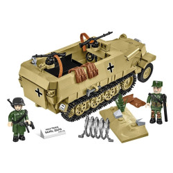 Cobi 3130 II WW Half-Track Sd. Kfz. 25110, 1:35, 500 k, 2 f