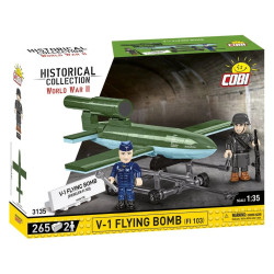 Cobi 3135 II WW V-1 Flying Bomb FI 103, 1:35, 265 k, 2 f