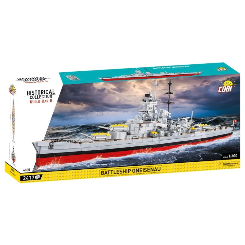 Cobi 4835 II WW Gneisenau 1:300, 2417 k