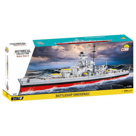 Cobi 4835 II WW Gneisenau 1:300, 2417 k