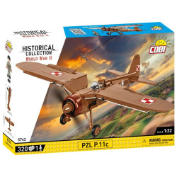 Cobi 5742 II WW PZL P.11c, 1:32, 320 k, 1 f