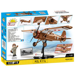Cobi 5742 II WW PZL P.11c, 1:32, 320 k, 1 f